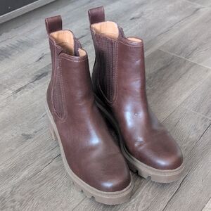 Universal Thread Dark Brown Ankle Booties